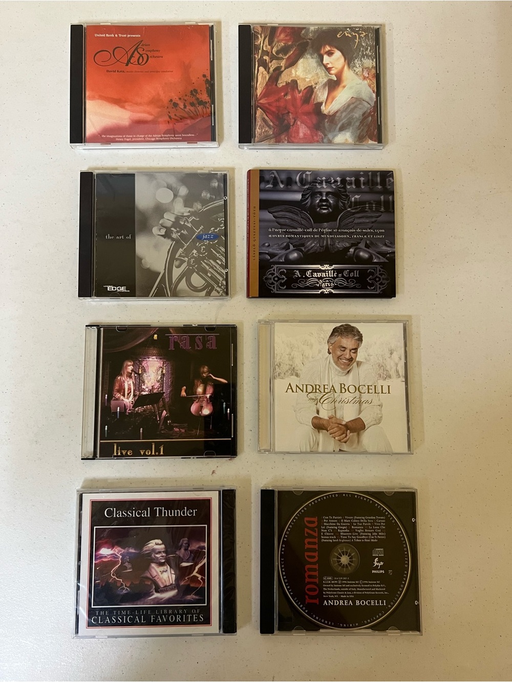 Assorted Classical & Instrumental CD Lot - Includes Andrea Bocelli